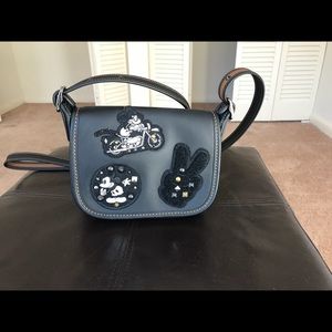 Coach Mickey Saddle Patch Bag